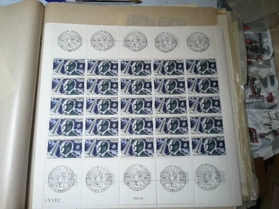 FEUILLE TIMBRE ESPACE SPACE PELTERIE N°1526 1967 NEUF ** CACHET PREMIER JOUR - Photo 1/2
