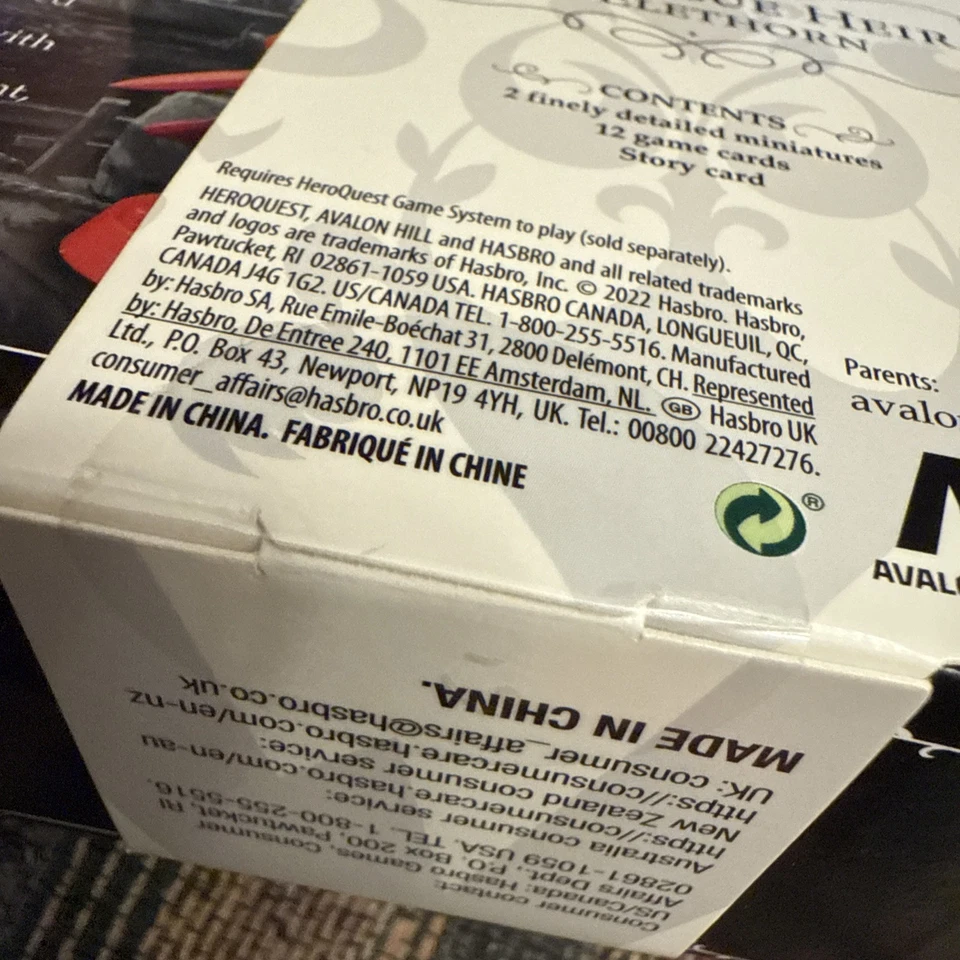 THE ROGUE HEIR OF ELETHORN Heroquest Expansion - NEW, SEALED - Image 3 of 4