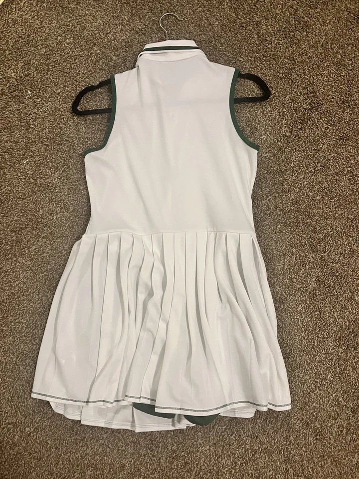 Vestido Tenis Lacoste Blanco Talla 40 EU Foto 3 de 4