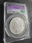 1886 Morgan Silver Dollar CAC MS61