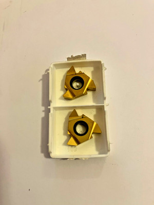New Seco Threading Inserts.  (22ERN60  CP500)    Box of 2 Pcs./3 Boxes available
