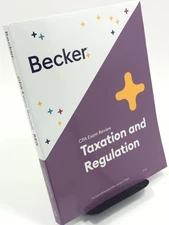 Becker CPA Exam Review - Taxation and Regulation V 1.0 9781950713738 Paperback