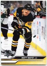2023-24 Upper Deck Extended #606 Matt Nieto Pittsburgh Penguins