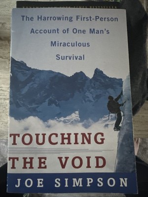 Touching the Void by Joe Simpson (1900, Trade Paperback)