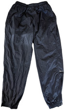 Nike Vintage Y2K Nylon Wind Pants Mens XL Red Tag Track Pants Ankle Zip 90s