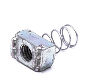 Struct Channel Nuts 1/2-13 Spring Zinc Plated Unistrut Nuts