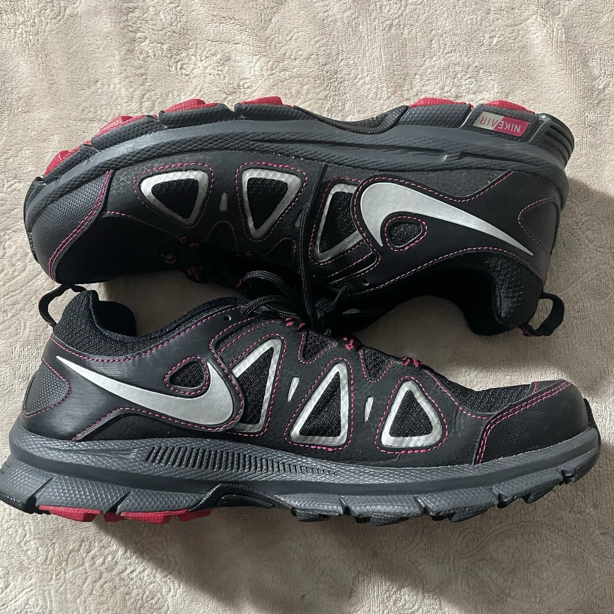 Nike Air Alvord 10 Trail Running Shoes Black Silver Men’s Size 6.5 Nike Air Alvord 10 Womens Trail Running Shoes Sneakers Gray  main image 3