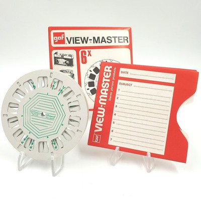 Blank View-Master personal reels, 6 x GAF
