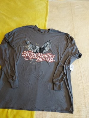 Aerosmith Long Sleeve T-shirt XXL Charcoal 2XL NEW WITH TAGS