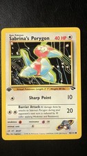 Sabrina's Porygon 98/132 Pokemon Gym Challenge 1st Edition - NM on eBay