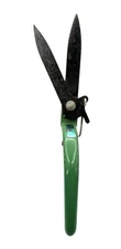Vintage Douglas Grass Clippers Steel Green Handle Hand Held Garden Shears WV