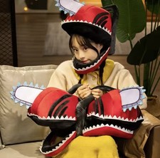 Chainsaw Man Denji Pochita Hat Plush Anime Cosplay Hat Cap