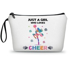 Cheer Makeup Bag, Multicolour, Cheerleader Gift, Travel Organizer Cheer