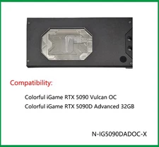 Granzon GPU Water Block For Colorful IGame RTX 5090D Advanced 32GB