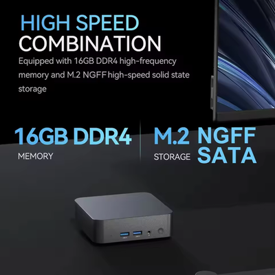 Mini PC i9-8950HK 16GB 1TB SSD Windows 11 Pro Dual WiFi6 BT5.2 4K