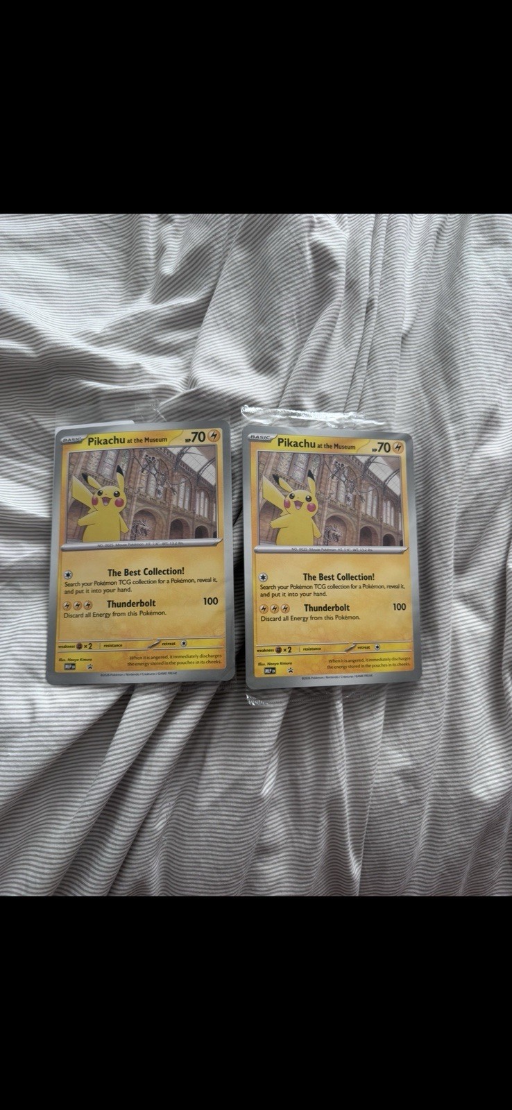 Pokémon TCG Pikachu At The Museum Promo Card