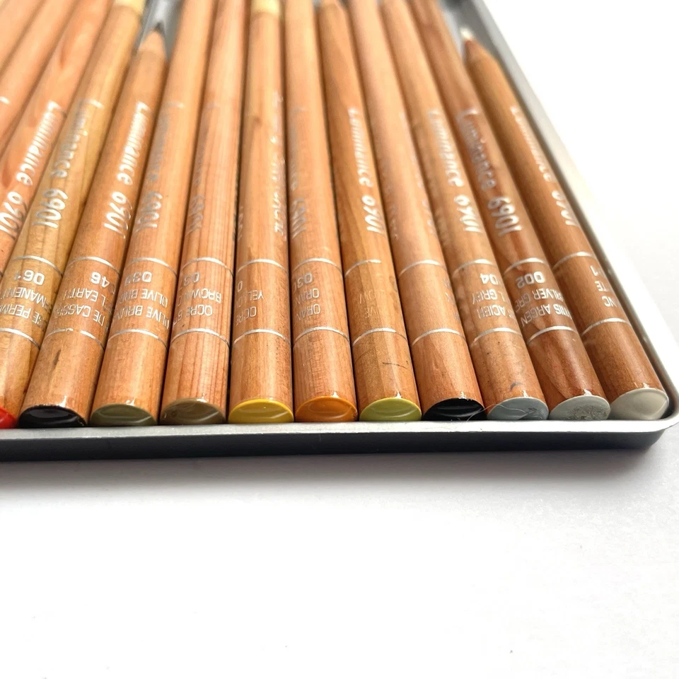 Juego de 43 lápices de colores Caran d'Ache Luminance resistentes a la luz 6901 *LEER Foto 4 de 4