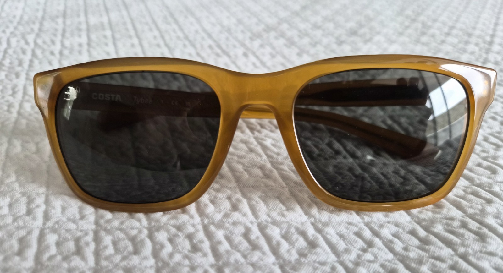 Costa DEL Mar Tybee Polarized Sunglasses Sun RAY WITH Grey Lens NWOT