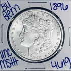 1896 BU UNCIRCULATED MORGAN SILVER DOLLAR AUTHENTIC U.S. MINT FREE SHIPPING 4619
