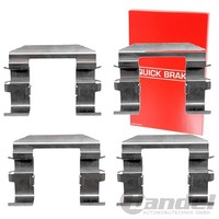 Quick Brake MONTAGE-SATZ BremsbelÄGe ZubehÖR Hinten Vorne Passend FüR Hyundai I4