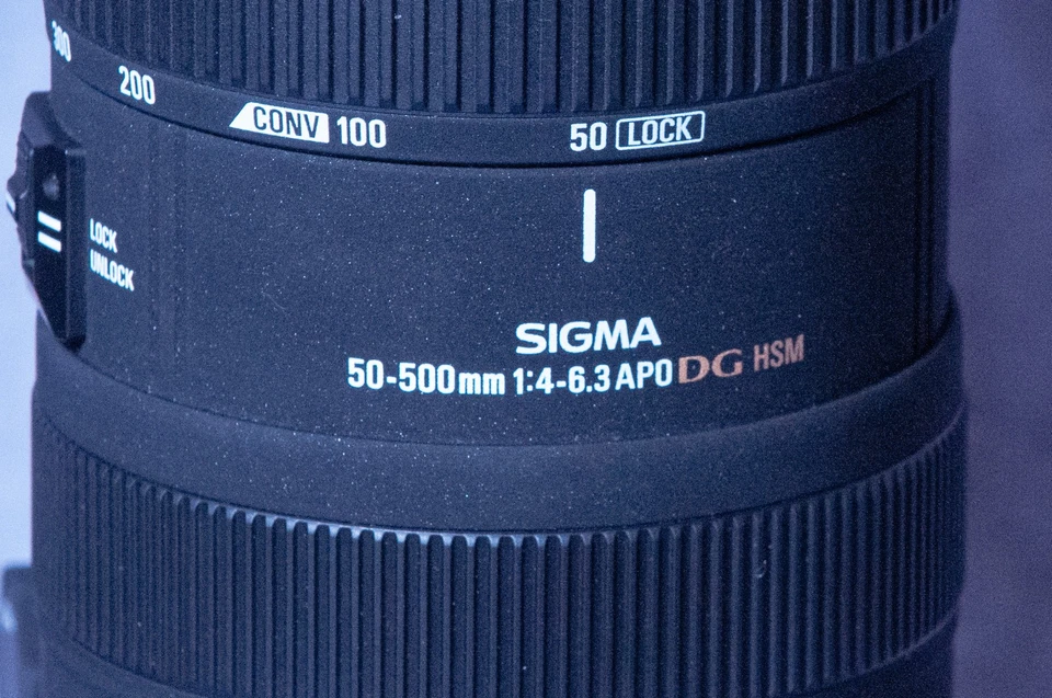 Sigma 50-500mm f/4.5-6.3 APO DG OS HSM SLD Ultra Telephoto Zoom Lens for Nikon D - Image 2 of 4