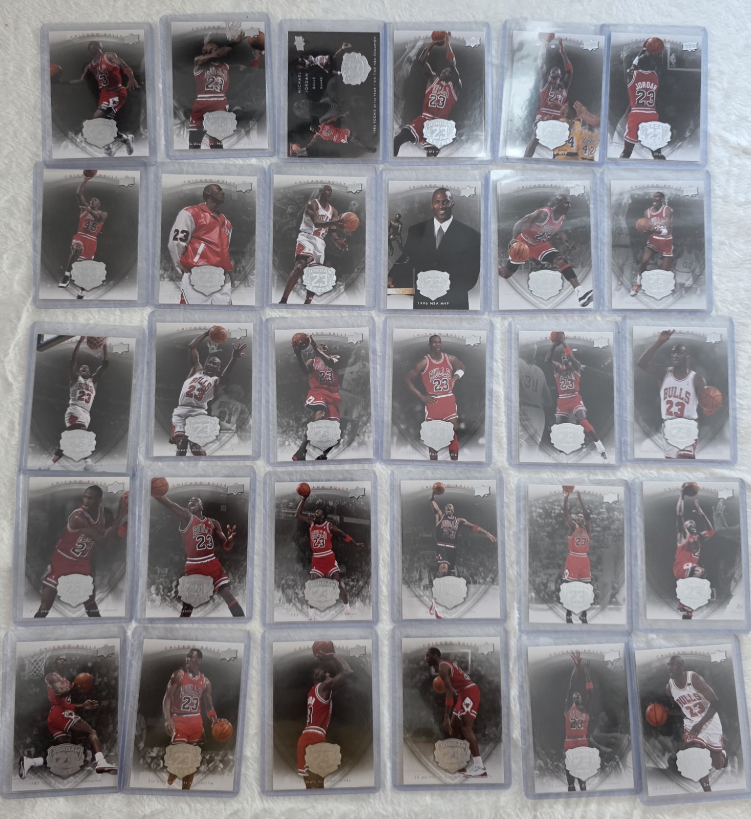 Michael Jordan 2009-10 UD Jordan Legacy 51 Card Lot #1–50 & #91
