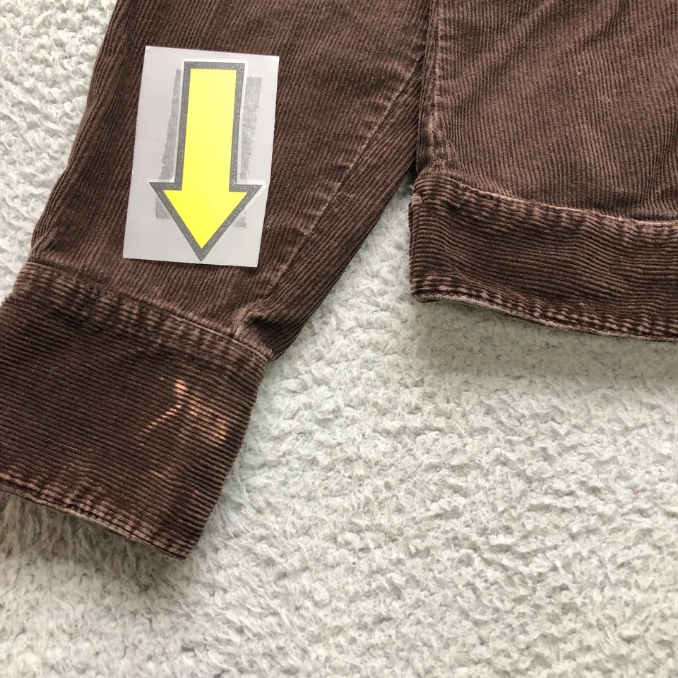 Tommy Hilfiger Jeans Marrón Pana Camionero Chaqueta Mujer XL Marrón Foto 4 de 4