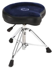 Rok-N-Soc Nitro Drum Throne with Saddle - Blue