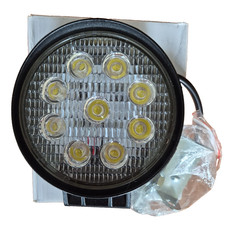 9 LED Round Work Light Flood Lamp 12V 24V Tractor Truck ATV Boxed New Unbranded