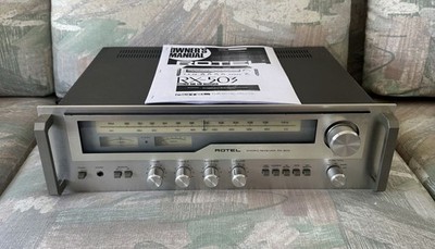 Rotel RX-503 AM/FM Stereo Receiver w/ Manual - Vintage Late 1970's!