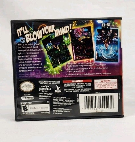 Big Bang Mini (Nintendo DS, 2009) Estuche Regular Cubierta Deslizante Auténtico y Probado - Imagen 2 de 5