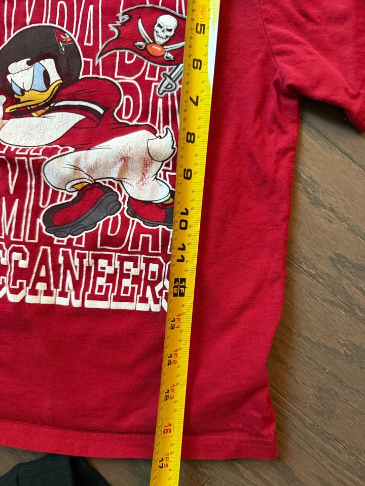 Boys Clothes Lot outfit sz 4t 4/5 Tampa Bay buccaneers Donald Duck Joggers   - Image 4 of 4