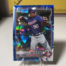 Yunior Severino 2021 Bowman Chrome Sapphire #BCP-140