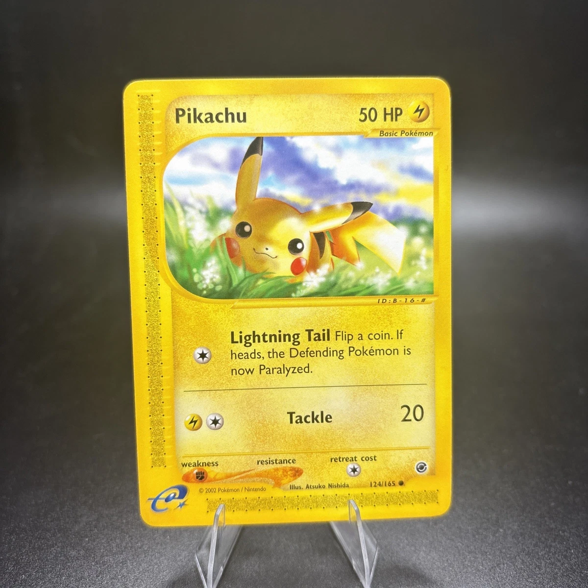 Pikachu Pokémon TCG Expedition Base Set Individual Collectible