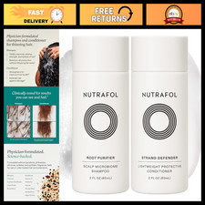 Hydrating Shampoo for Thinning Hair, Boosts Volume  Strength, Color Safe, Sulfa