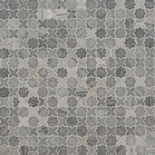 Montague Blue Oak 12 In. X 12 In. Polished Marble Tile for Kitchen Backsplash, F