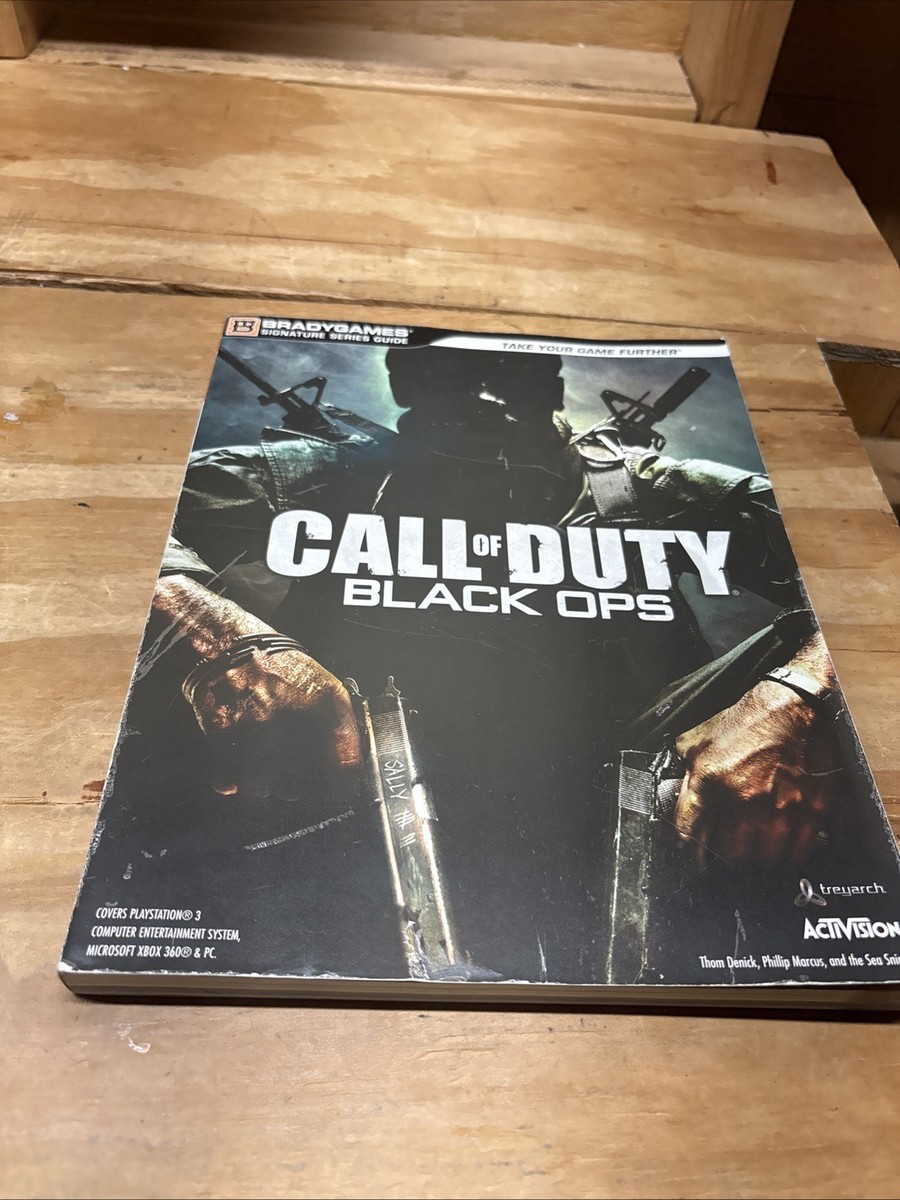 Call of Duty Black Ops Strategy Guide Book Brady Games PS3 Xbox 360 PC
