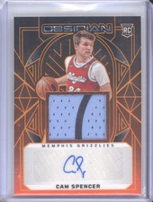 2024-25 Panini Obsidian #232 Cam Spencer Electric Etch Martian FOTL #/18