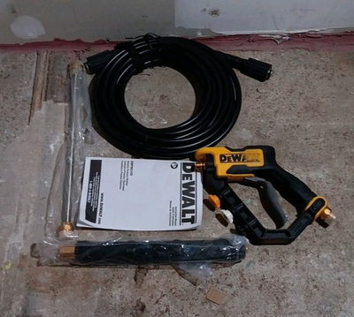 #ad DEWALT DWPW2100 Jobsite Electric Cold Water Pressure Washer ACCESSORIES BUNDLE $109.99