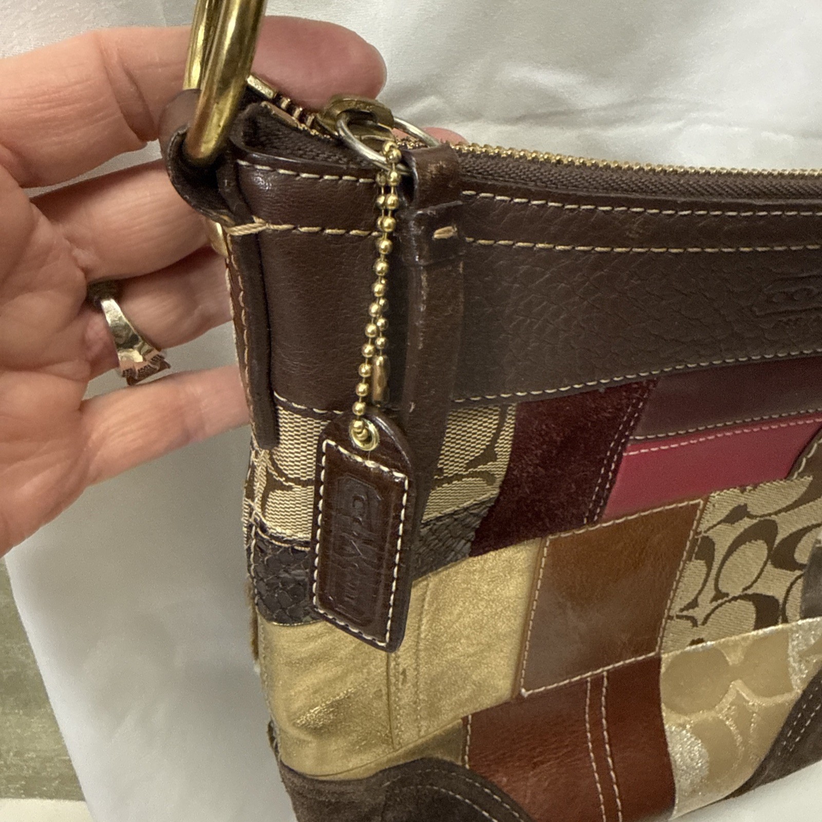 Coach Patchwork Crossbody/Shoulder Bag Vintage Y2K - image 5