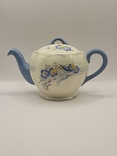 Vintage W.H Grindley Lilac Creampetal Teapot Made In England Excellent Condition