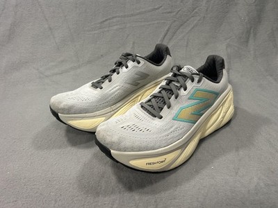 New Balance Fresh Foam More Shoes Mens Size 10.5D Gray Cushioned Running Sneaker
