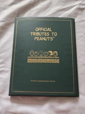 Official Tributes To Peanuts  Book Postal Commemorative Society 