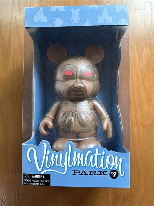 Disney RARE LE 1/550 Vinylmation Park Series #9, 9” Temple Of Forbidden Eye