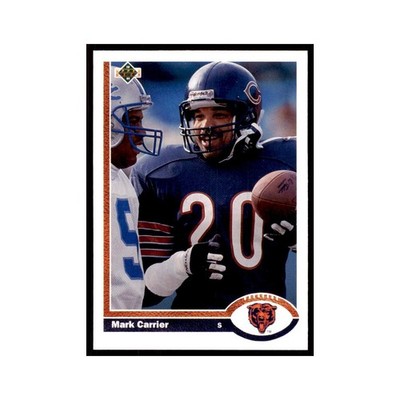 1991 Upper Deck Mark Carrier Bears #434