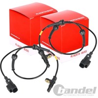 2X Herth+Buss ABS-SENSOR Raddrehzal Hinten Beidseitig Passend FüR Land Rover RAN