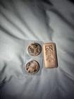 1 10oz Frontier Copper Bar 2 Buffalo Nickle 2oz Copper Rounds.999 Fine