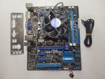 ASUS P8H61-M LE Motherboard Core i5-3570K, 2GB RAM, IO Shield #1259