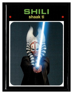 2023 Topps Throwback Thursday Star Wars #46 Shaak Ti