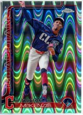 TRISTON MCKENZIE 2025 Topps Chrome RAYWAVE REFRACTOR Guardians
